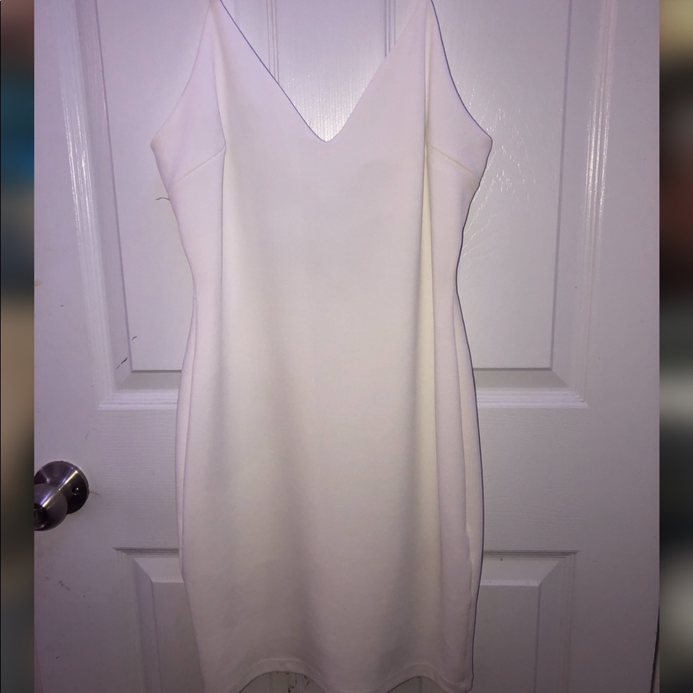 white dress